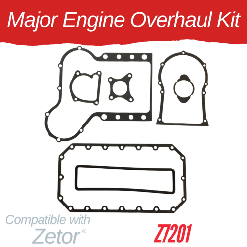 MAJOR ENGINE OVERHAUL KIT FOR ZETOR TRACTOR -Z7201 5320 5340 7211 7245